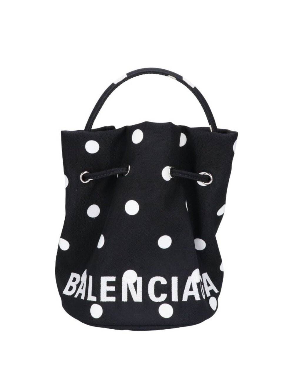 Balenciaga Wheel Drawstring Bucket XS Dot 2-Way